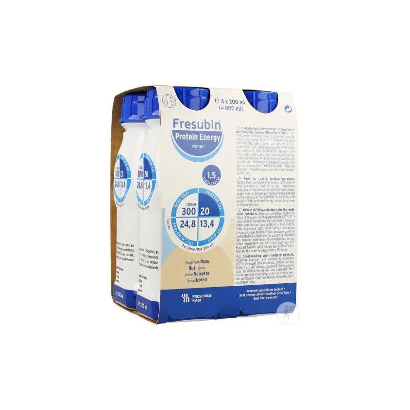 FRESUBIN PROTEIN ENERGY DRINK lot de 4x200ml