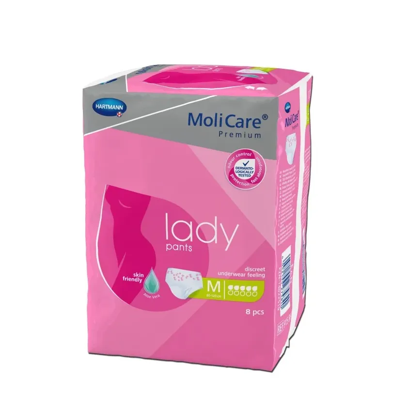 Molicare Premium - Lady Pants - 5 Gouttes - Taille M (Par 8)