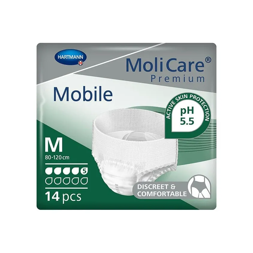 Molicare - Mobile Light - 5 Gouttes - Taille M (Par 14)
