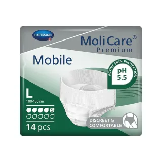 Molicare - Mobile Light - 5 Gouttes - Taille L (Par 14)