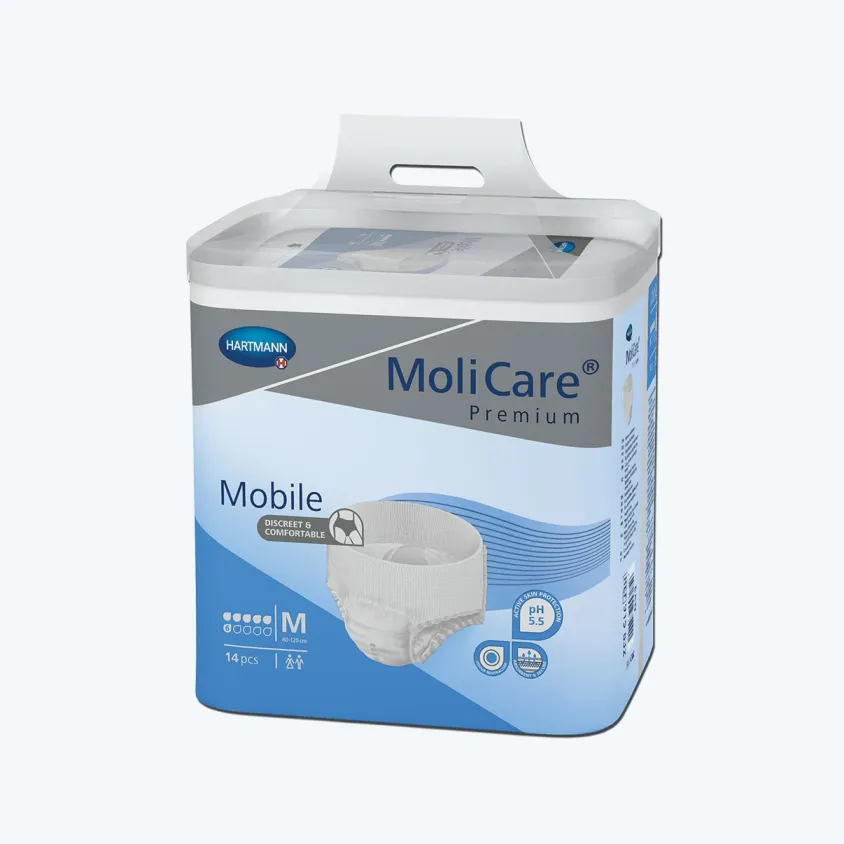 Molicare - Mobile Jour - 6 Gouttes - Taille M (Par 14)