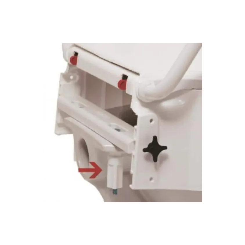 Rehausse WC avec accoudoirs - AQUATEC AT 900