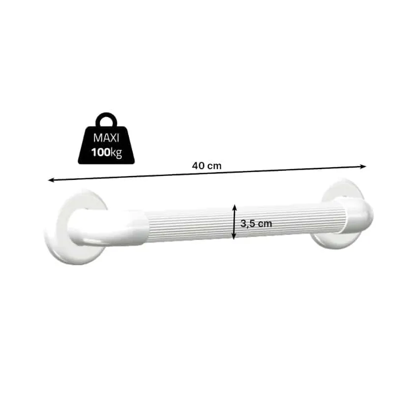 Barre d'appui cannelée