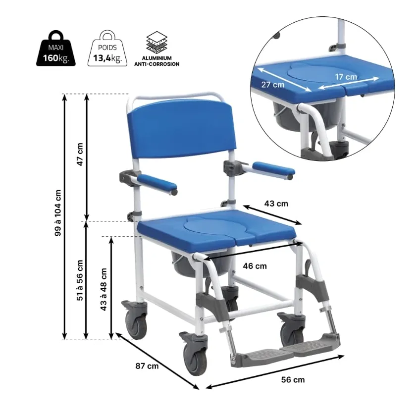 Chaise de douche - ASTON