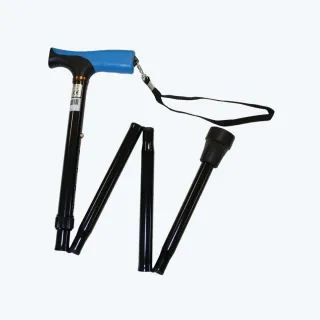 Canne pliante en aluminium - C43 bi-matière