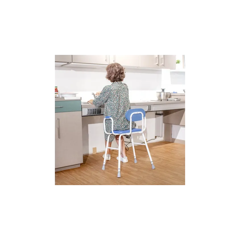 Chaise Ergonomique Aide au Lever - Assise Inclinée Confort 160kg