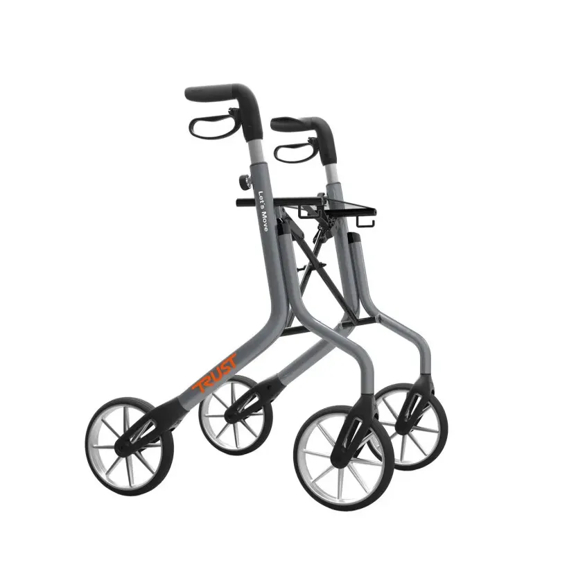 Rollator Let’s Move 4 roues – Léger et élégant | INRESA MEDICAL
