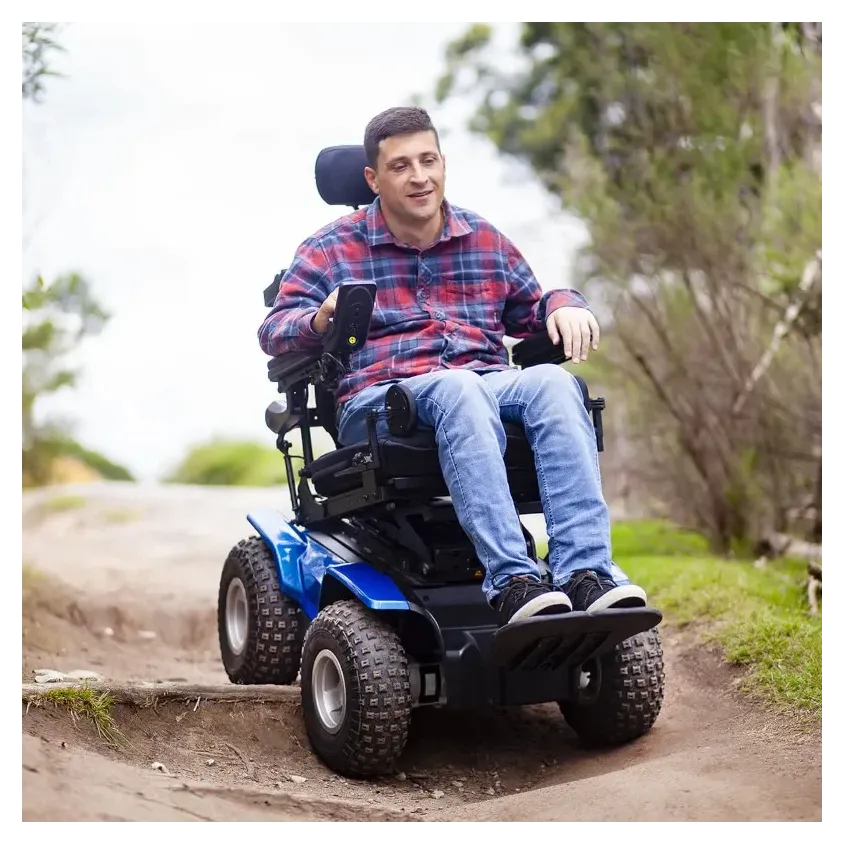 Fauteuil Roulant Électrique 4x4 Magic Mobility XT4 | Tout-Terrain