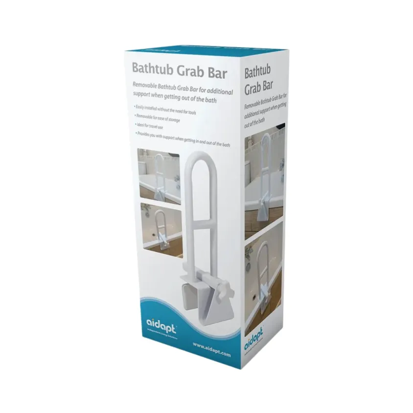 Barre d'Appui Baignoire Aidapt 49 cm | Fixation sans Perçage