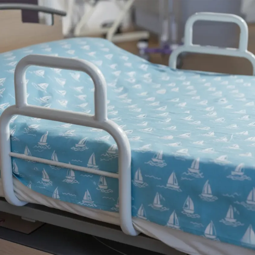 Barre Double de Sortie de Lit Aidapt | Appui de Transfert Réglable