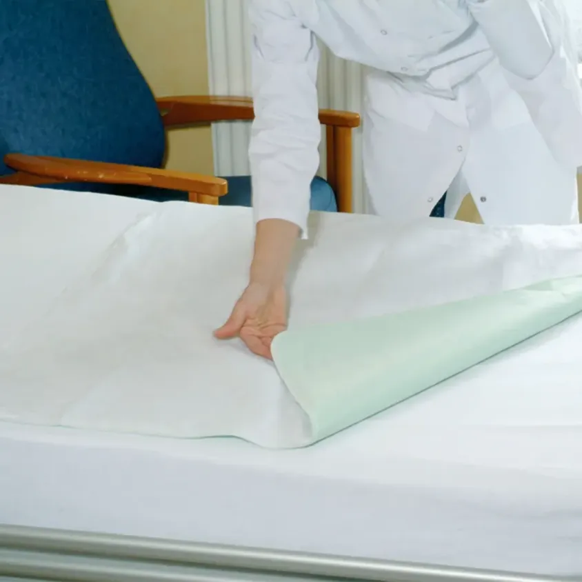 Alèse de Lit Lavable Joleti avec Rabats 85x180 cm | Absorption 1.5L