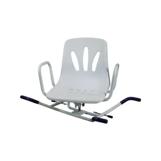 Siège de Bain Pivotant Takia 360° | Accoudoirs & Sécurité 100kg