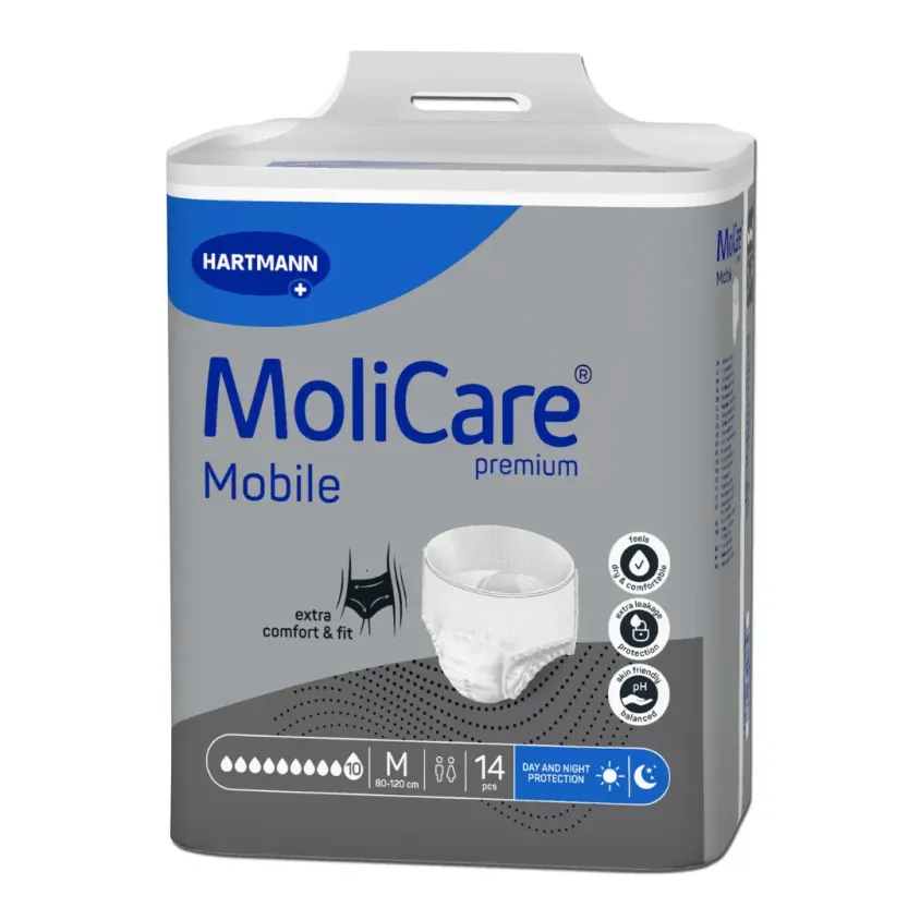 MoliCare Mobile Nuit 10 Gouttes M | Hartmann | Incontinence Sévère