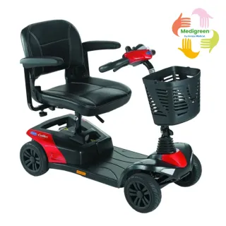 Scooter Invacare Colibri Rouge Occasion Medigreen | Fonctionnel & Compact