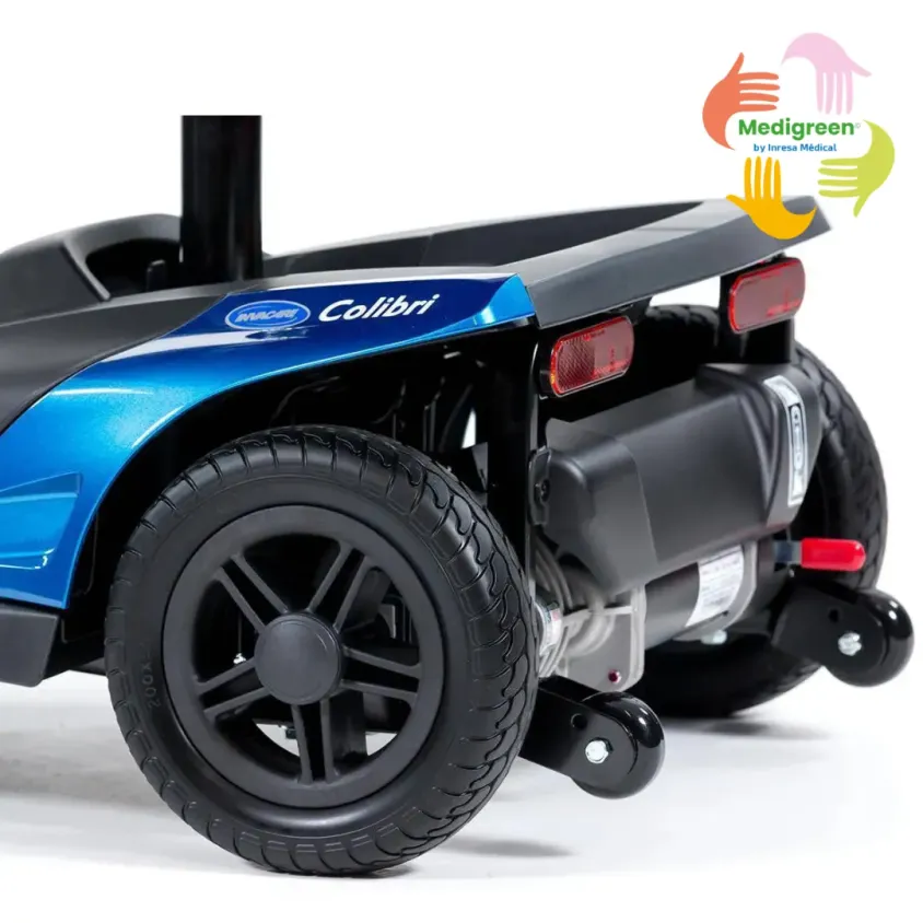 Scooter Invacare Colibri Rouge Occasion Medigreen | Fonctionnel & Compact