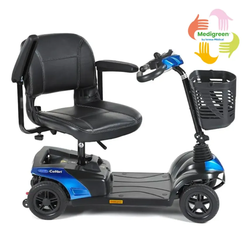 Scooter Invacare Colibri Rouge Occasion Medigreen | Fonctionnel & Compact