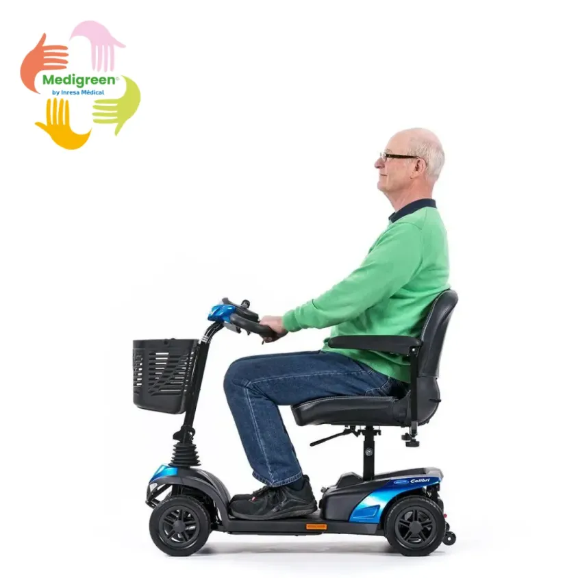 Scooter Invacare Colibri Rouge Occasion Medigreen | Fonctionnel & Compact
