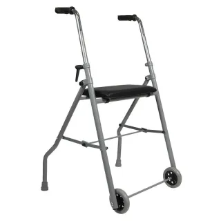 Rollator 2 Roues Londres avec Siège | Léger 5.5 kg & Compact