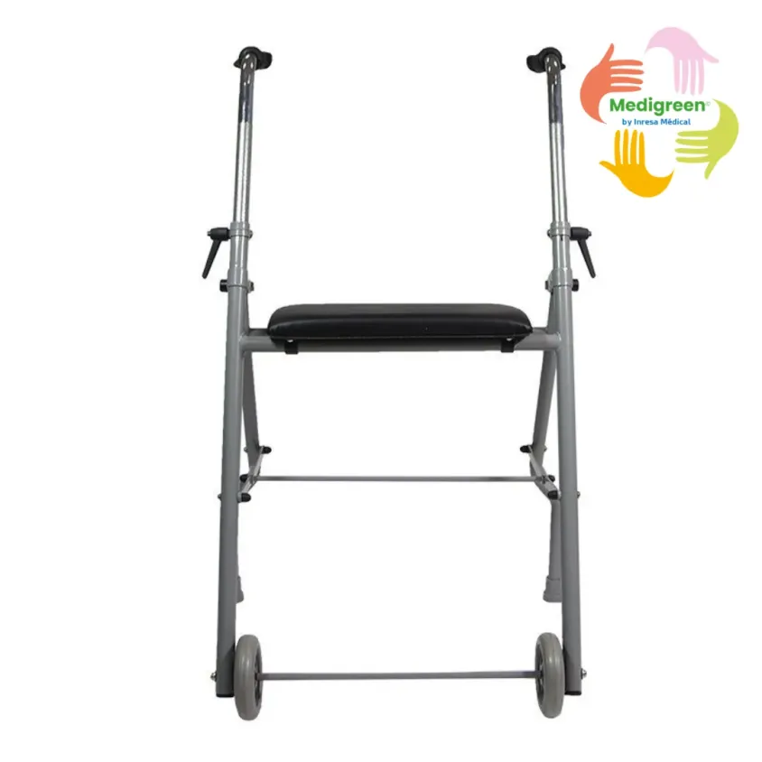 Rollator 2 Roues Londres avec Siège | Léger 5.5 kg & Compact