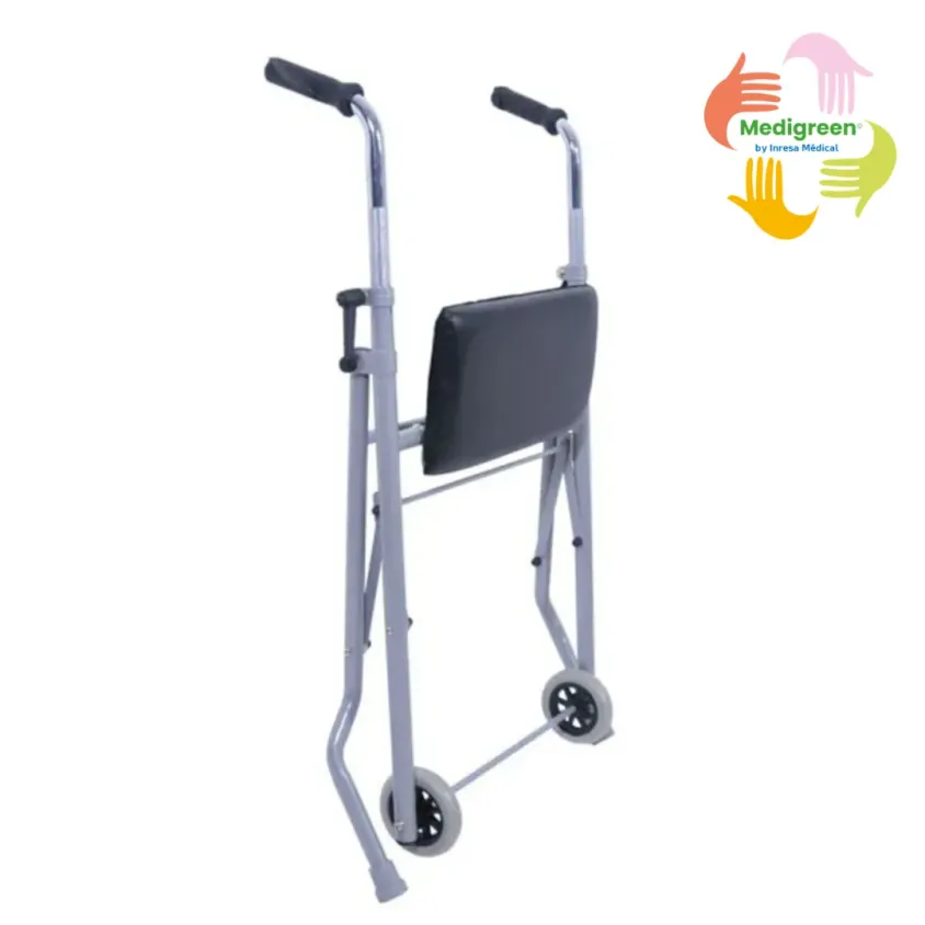 Rollator 2 Roues Londres avec Siège | Léger 5.5 kg & Compact