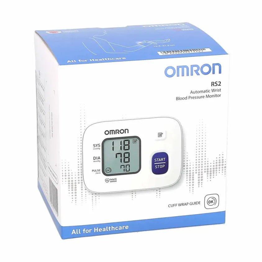 Tensiomètre Poignet Omron RS2 | Précision Intellisense & Compact