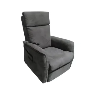 Fauteuil Releveur Électrique Just Gris | 1 Moteur OKIN | 140kg