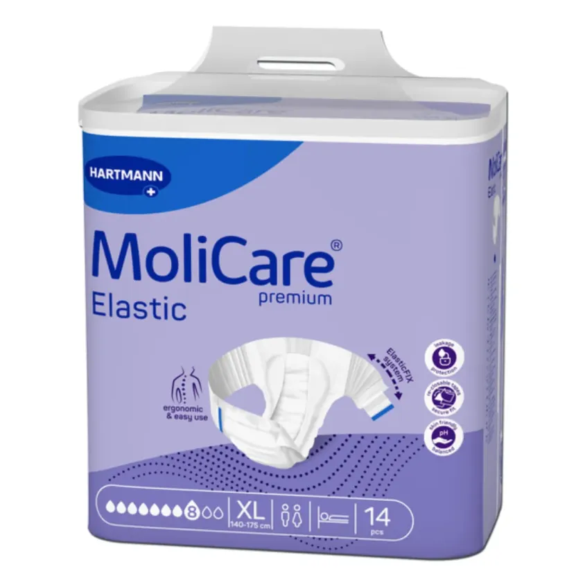 MoliCare Premium Elastic 8 Gouttes Taille XL | Change Complet Nuit
