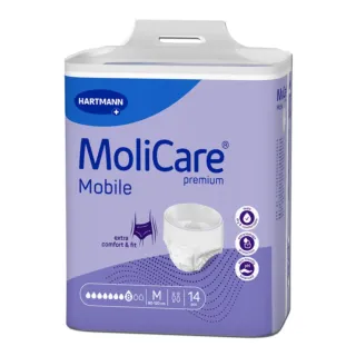 Culottes Absorbantes MoliCare Premium Mobile 8 Gouttes – Taille M (x14)