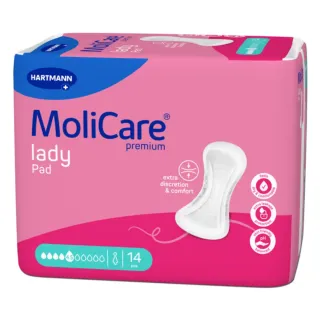 Protection Femme MoliCare Lady Pad 4,5G Aloe Vera | Hartmann