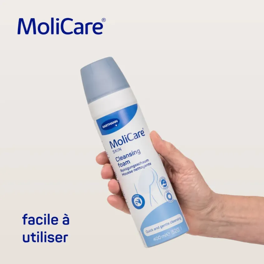 Mousse Nettoyante MoliCare Skin Hartmann | Sans Eau | 400ml