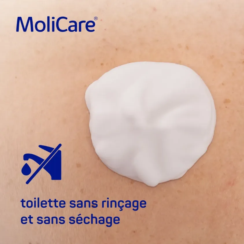 Mousse Nettoyante MoliCare Skin Hartmann | Sans Eau | 400ml