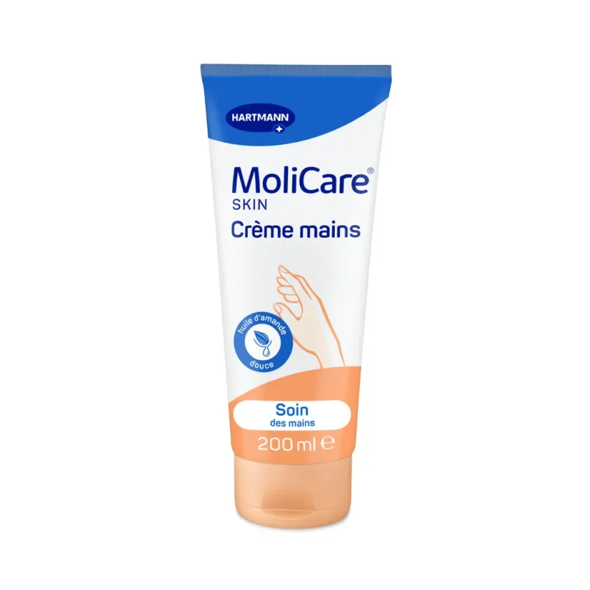 Crème mains MoliCare Skin Hartmann | Créatine & Amande | 200ml