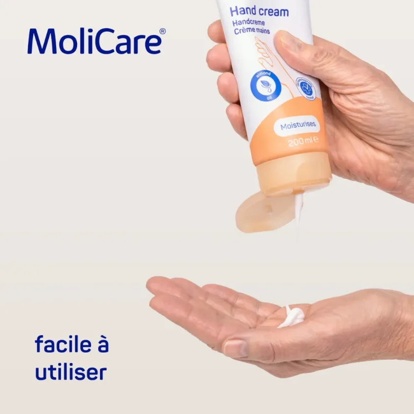 Crème mains MoliCare Skin Hartmann | Créatine & Amande | 200ml