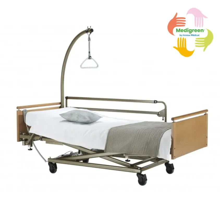 Lit Médicalisé Euro 1000 Reconditionné Medigreen | 2 Fonctions | 90 cm