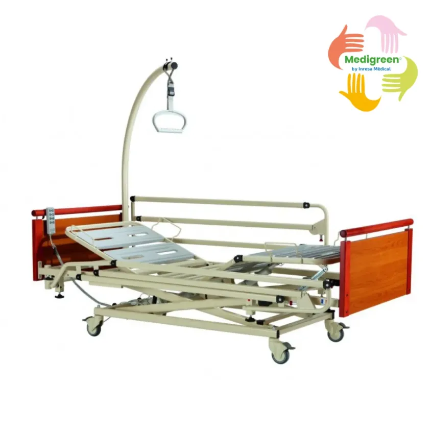 Lit Médicalisé Euro 1000 Reconditionné Medigreen | 2 Fonctions | 90 cm