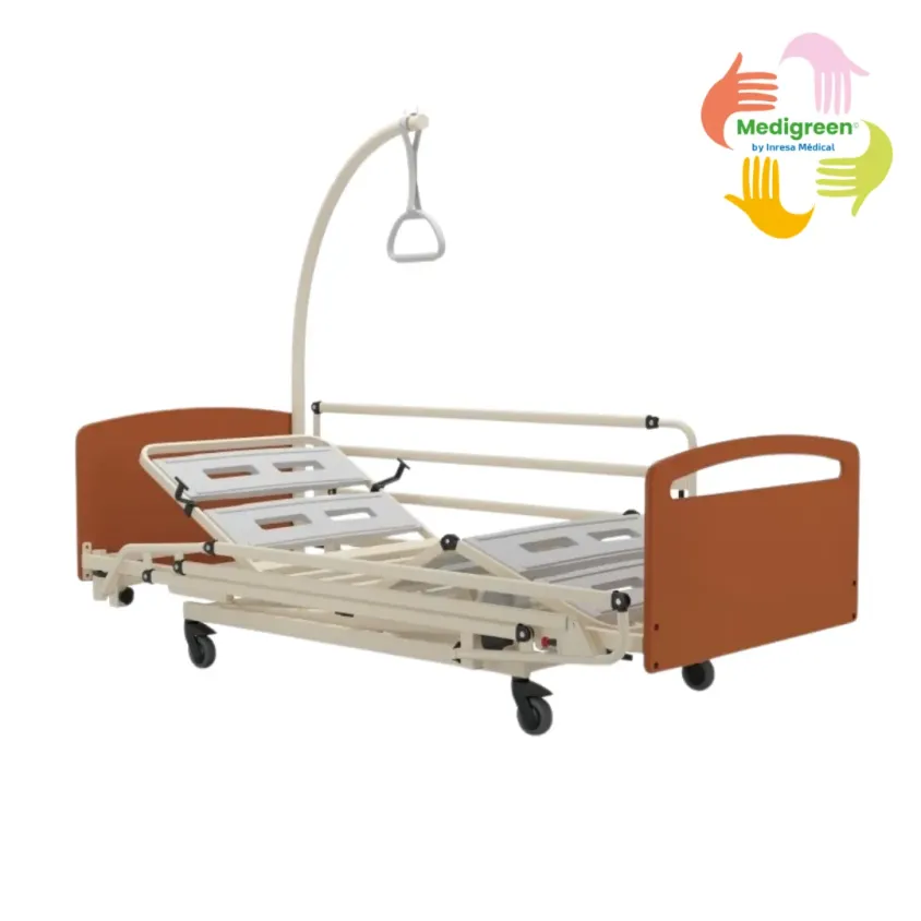 Lit Médicalisé Euro 1000 Reconditionné Medigreen | 2 Fonctions | 90 cm
