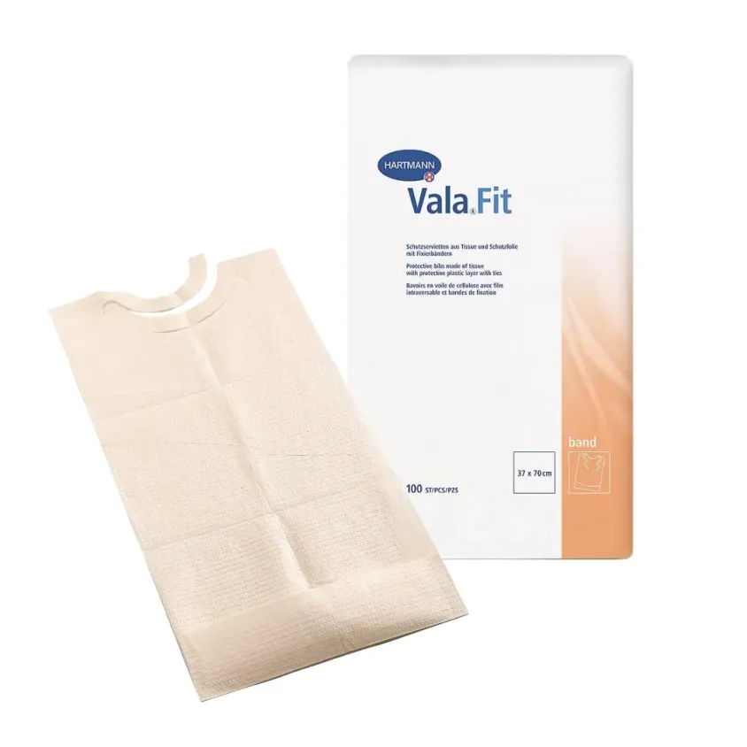 Bavoir Jetable à Nouer ValaFit Band Hartmann | 38x70 cm | x100