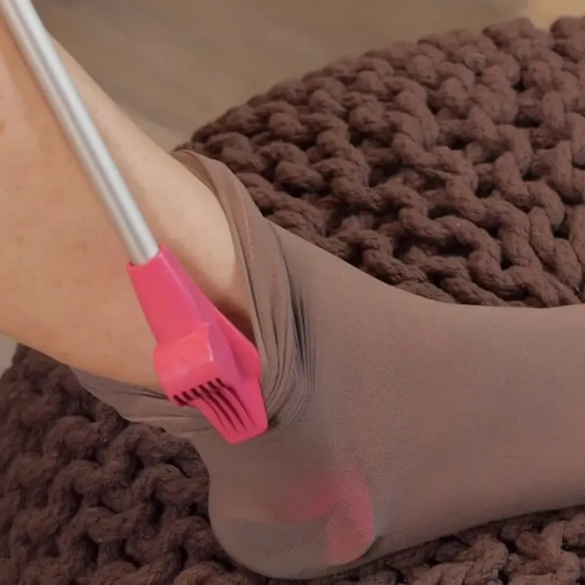 Retire-bas et Chausse-pied Samba | Ergonomique | Sans se baisser