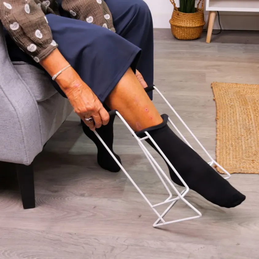 Enfile-bas de Contention Classic | Poignées Mousse | Ergonomique