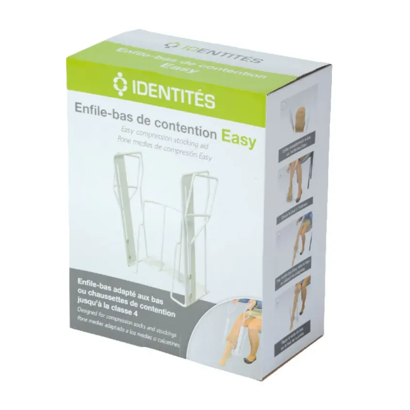 Enfile-bas de Contention Easy | Poignées Coulissantes & Rétractables