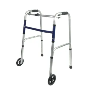 Cadre de Marche Pliant avec 2 Roues | Mobilité Intérieure Fluide