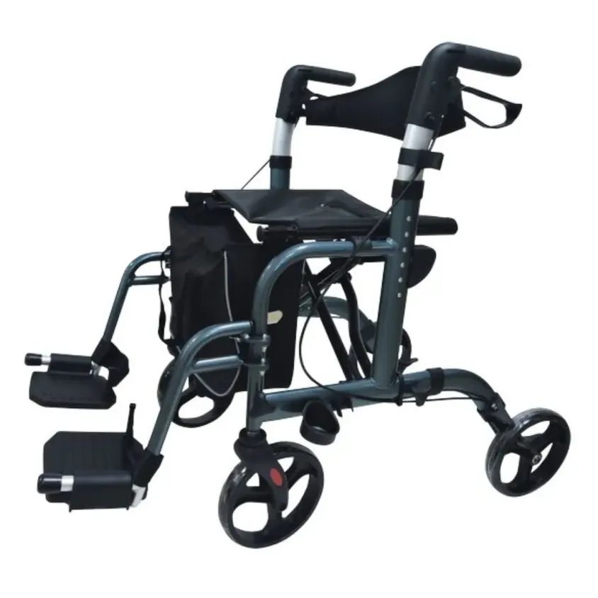 Rollator de Transfert Neo Global 2-en-1 | Déambulateur & Fauteuil