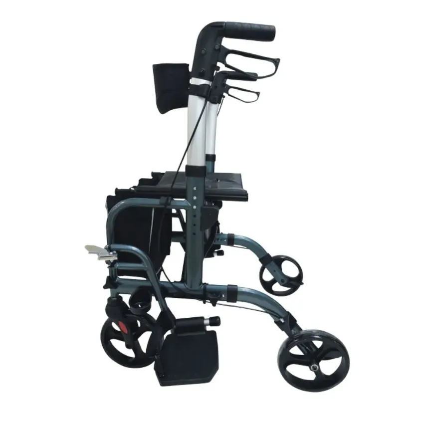 Rollator de Transfert Neo Global 2-en-1 | Déambulateur & Fauteuil