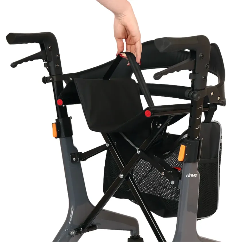 Rollator Aerowalk Carbon | Ultra-léger 4,6 kg | Max 150 kg