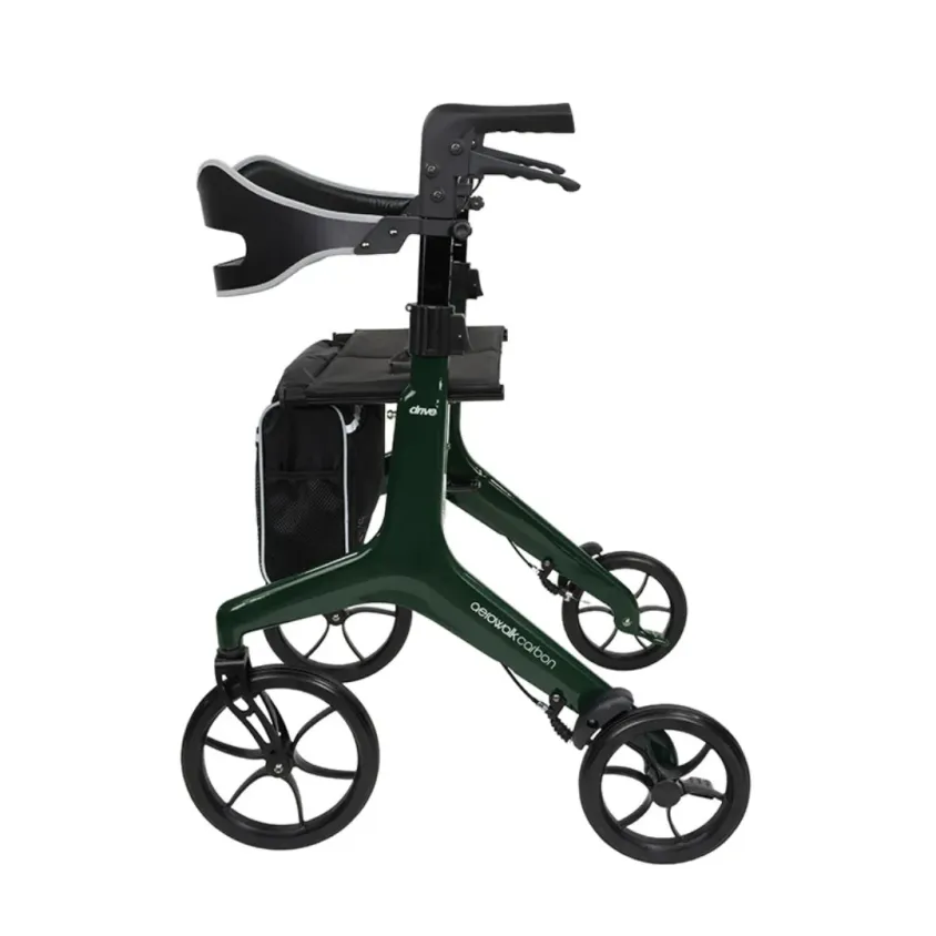 Rollator Aerowalk Carbon | Ultra-léger 4,6 kg | Max 150 kg