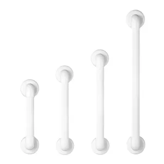 Barre d'Appui Cannelée Antidérapante | 4 Tailles | Sécurité Douche