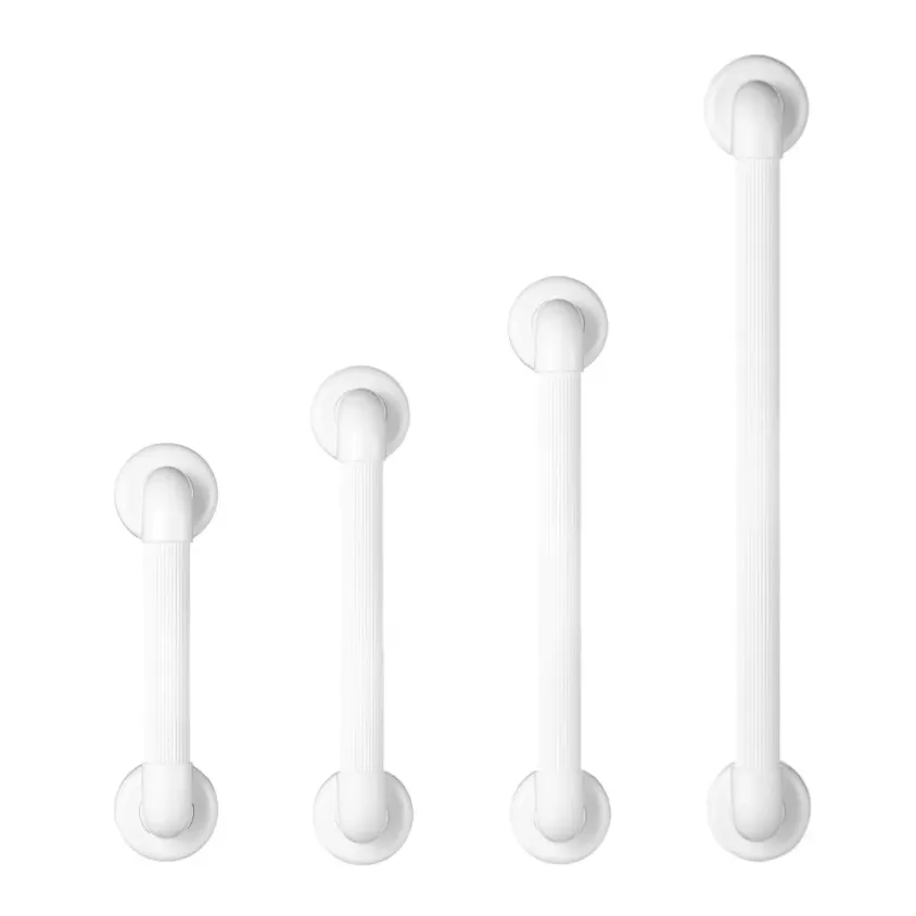 Barre d'Appui Cannelée Antidérapante | 4 Tailles | Sécurité Douche