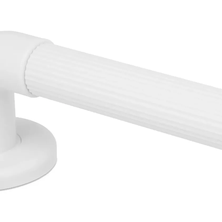 Barre d'Appui Cannelée Antidérapante | 4 Tailles | Sécurité Douche