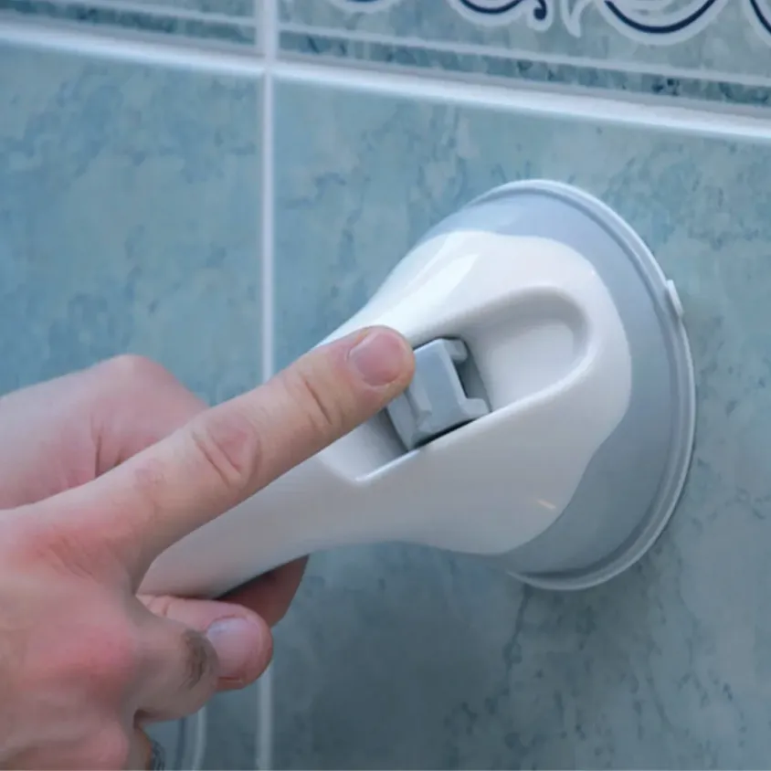 Barre d'Appui à Ventouses 29 cm | Fixation Sans Trou | Voyage