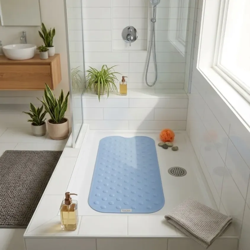 Tapis de Bain Antidérapant 90 x 40 cm Drive | Rectangulaire XL